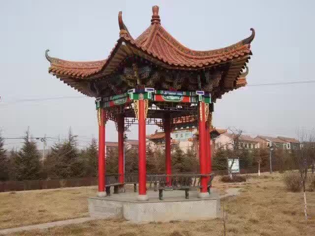 鄭州防腐木古建筑