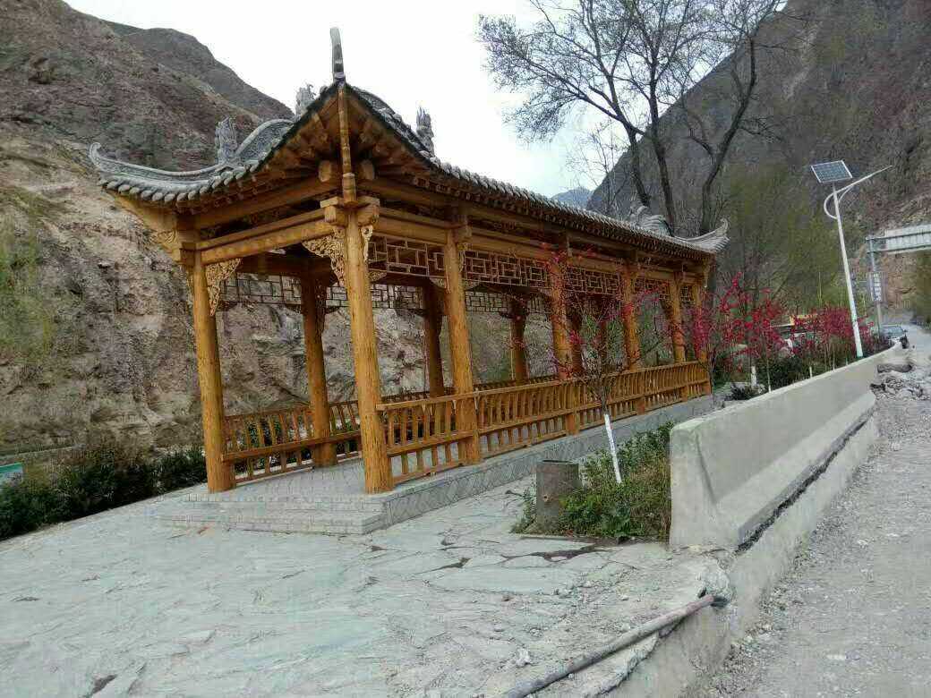 鄭州防腐木古建筑