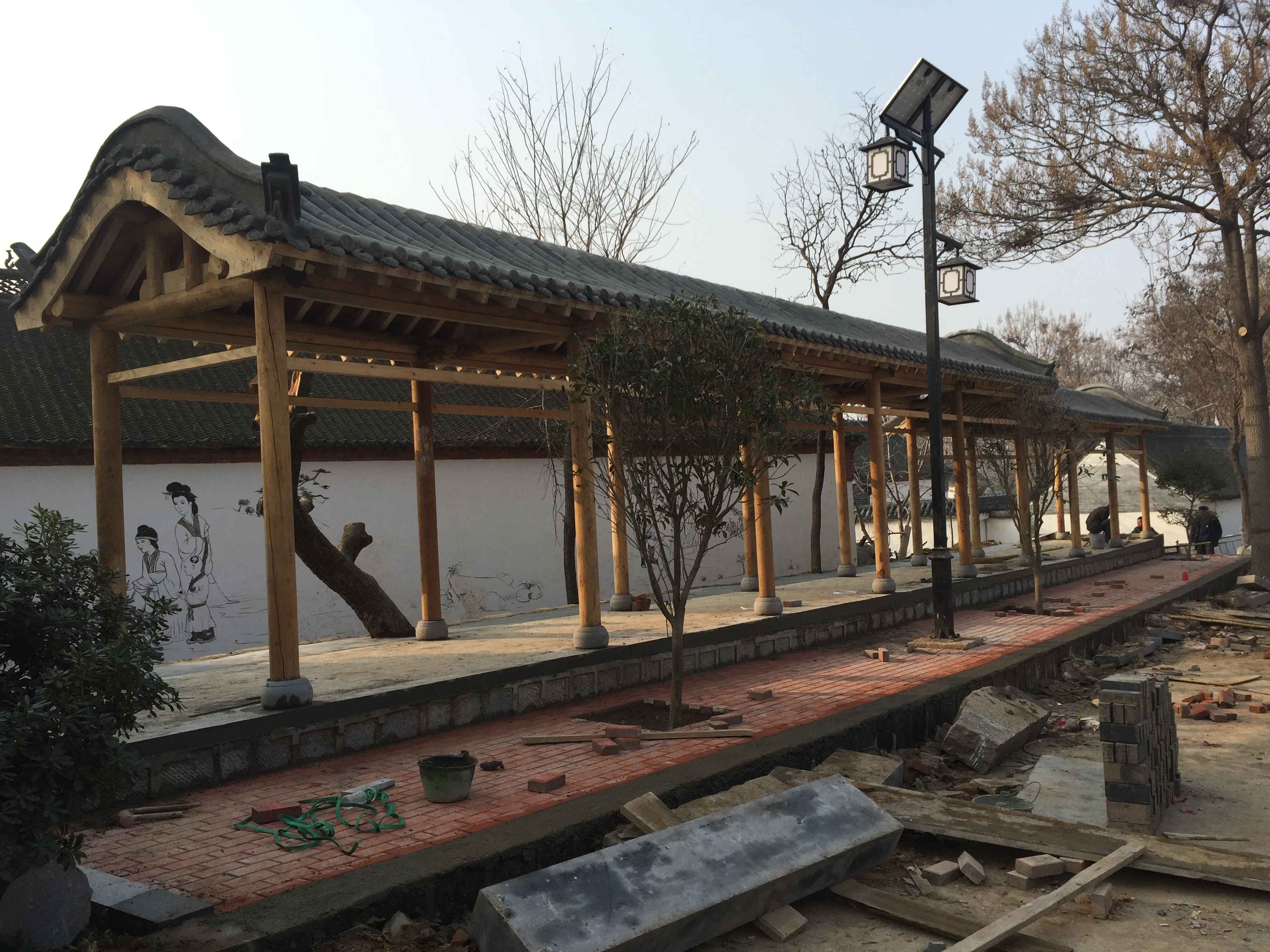 鄭州防腐木古建筑