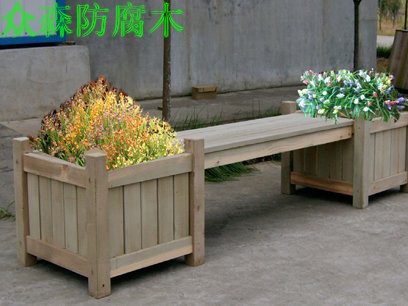 鄭州防腐木花箱