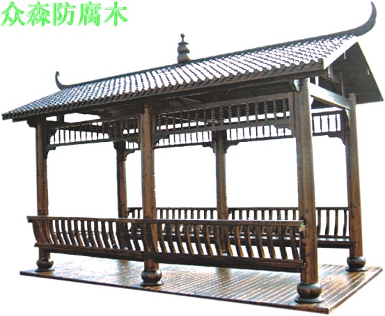 鄭州防腐木長廊