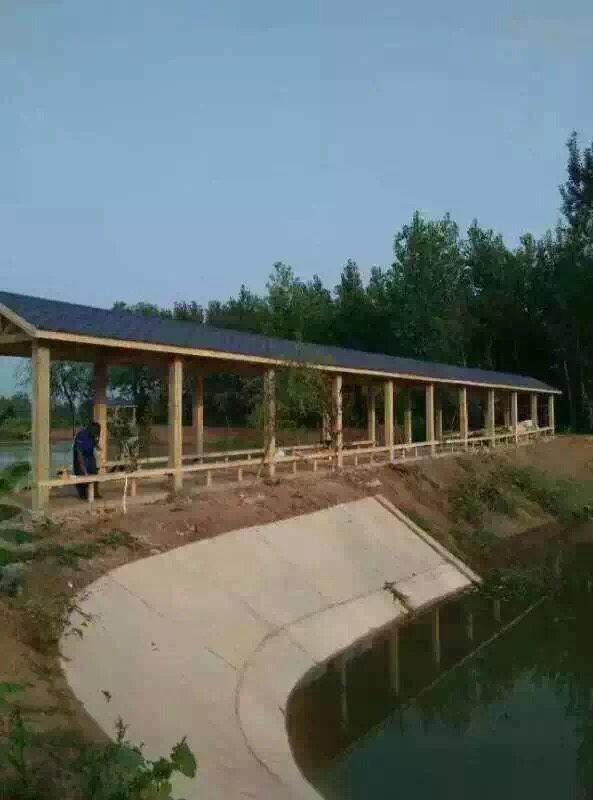 鄭州防腐木長廊