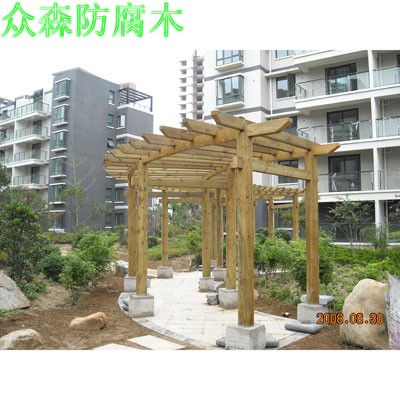鄭州防腐木花架
