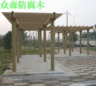 鄭州防腐木花架