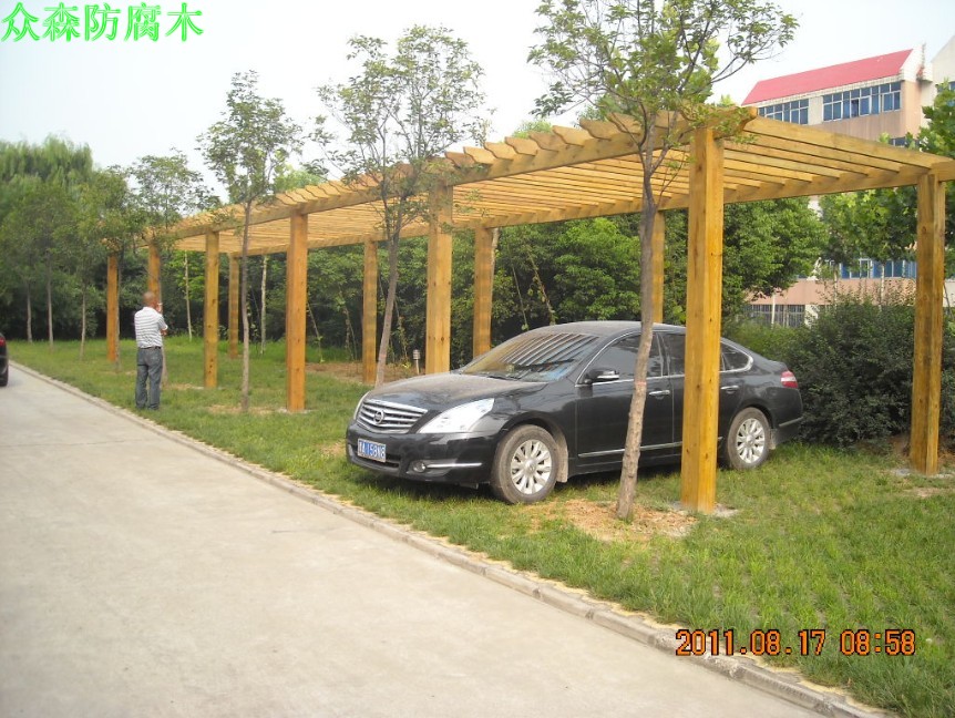 鄭州防腐木花架