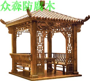 鄭州防腐木涼亭