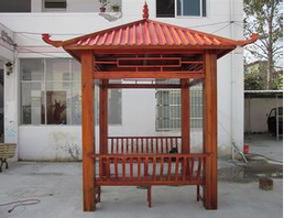 鄭州防腐木涼亭