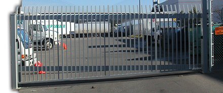Industrial gate photos
